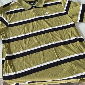 Lifted Research Group Striped Polo Sz. XL